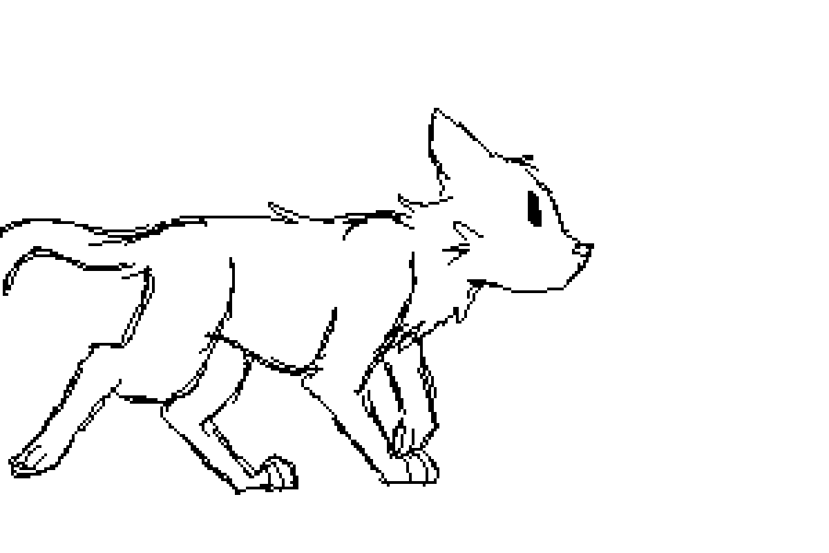 Pixilart - walking animal by m3ntalityd0wn