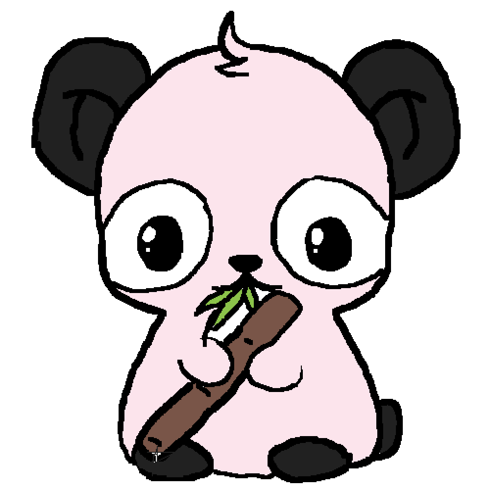 Pixilart - normal panda by Arch-illager