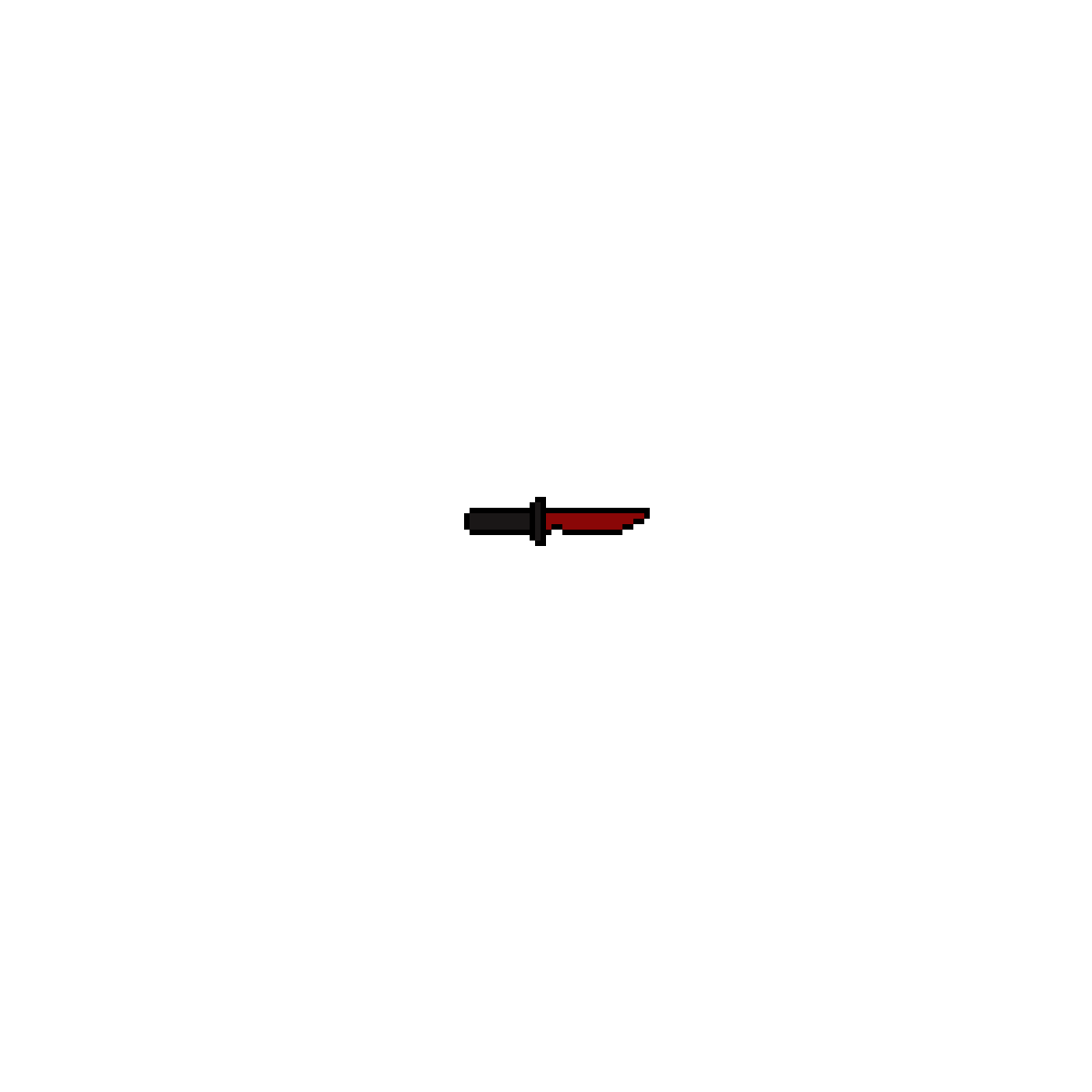 pixilart m9 bayonet crimson web by sleych