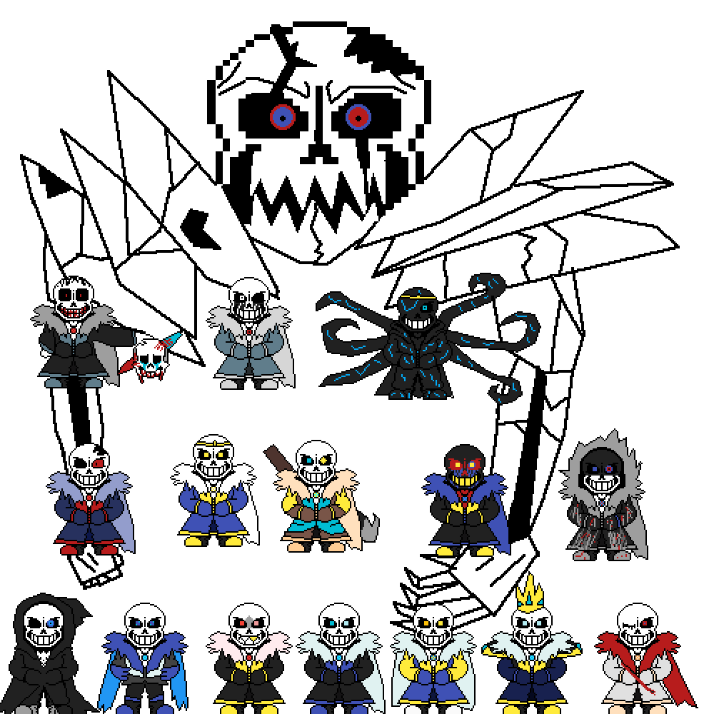 Pixilart - All Abysstale version by Abysstale1253