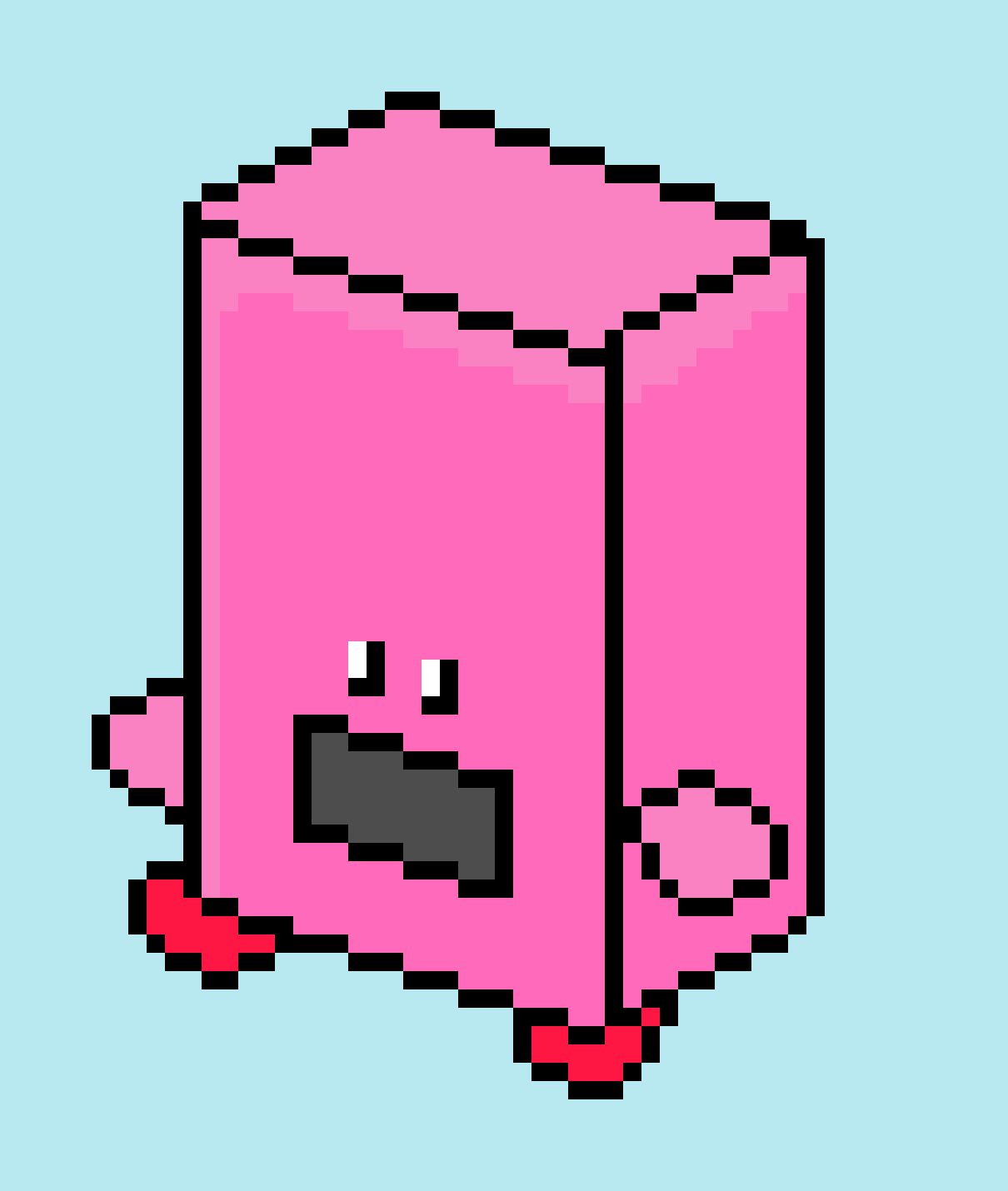Pixilart Vending Machine Kirby by AMDm587