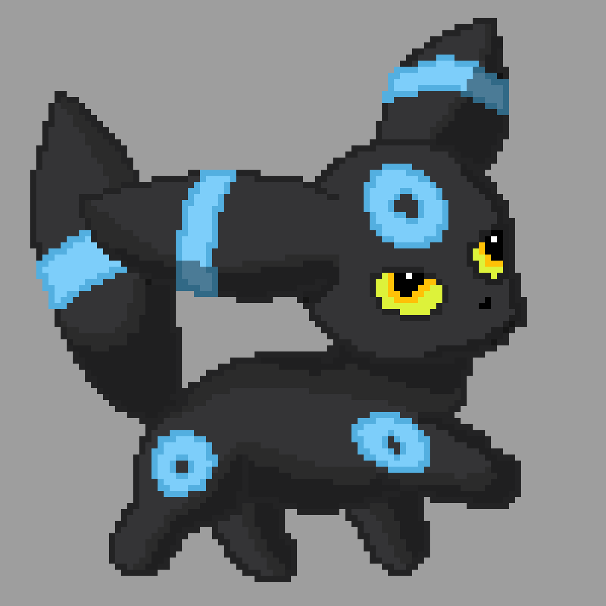 Shiny Umbreon by KittenLasers