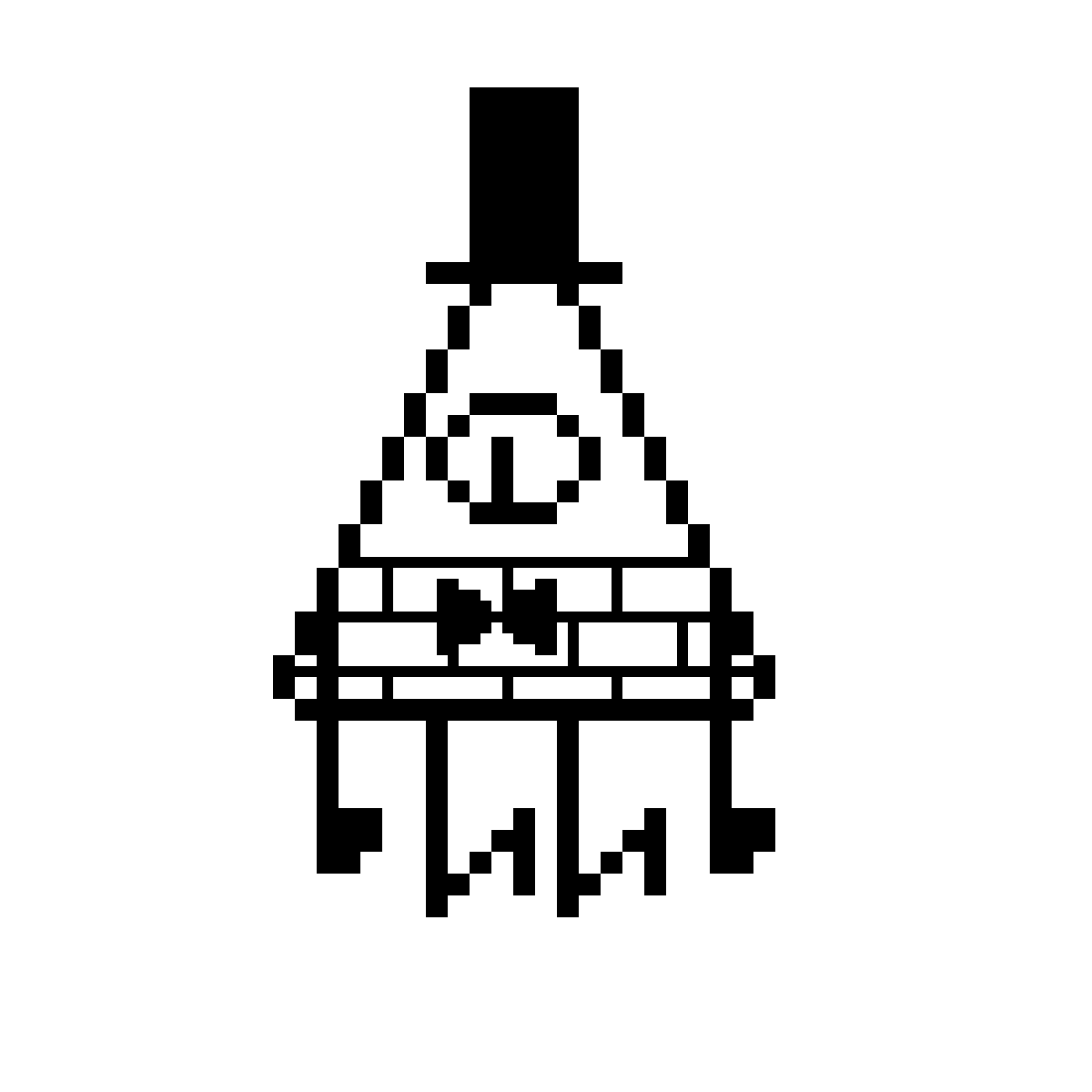 pixilart make your own bill cipher by friendbadger1