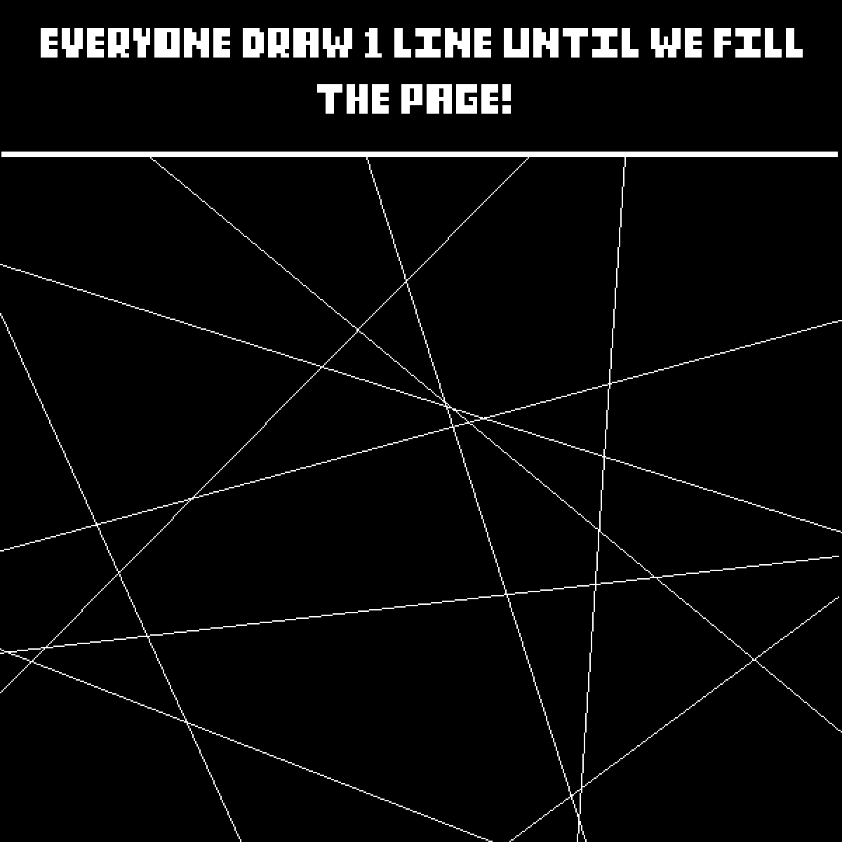 Pixilart - Line Challange by N3ONP0P