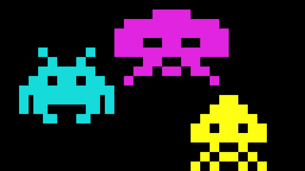 Editing Space Invaders (1) - Free online pixel art drawing tool - Pixilart