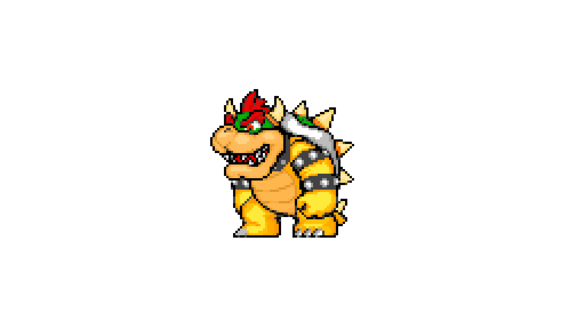 Pixilart - Bowser Attack 2 by FNAFMarioGuy87