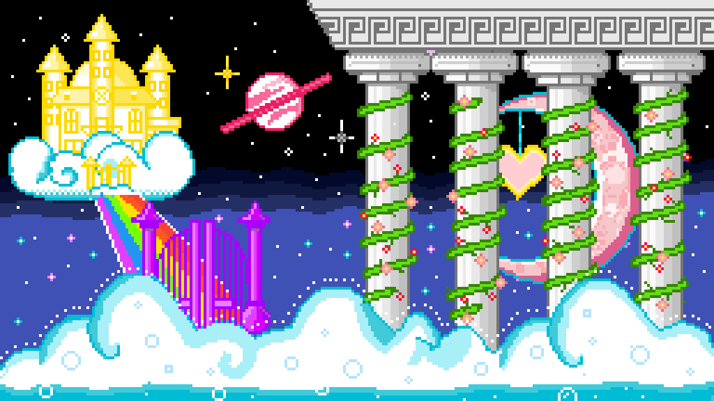 castles in the sky by Amethystqueen