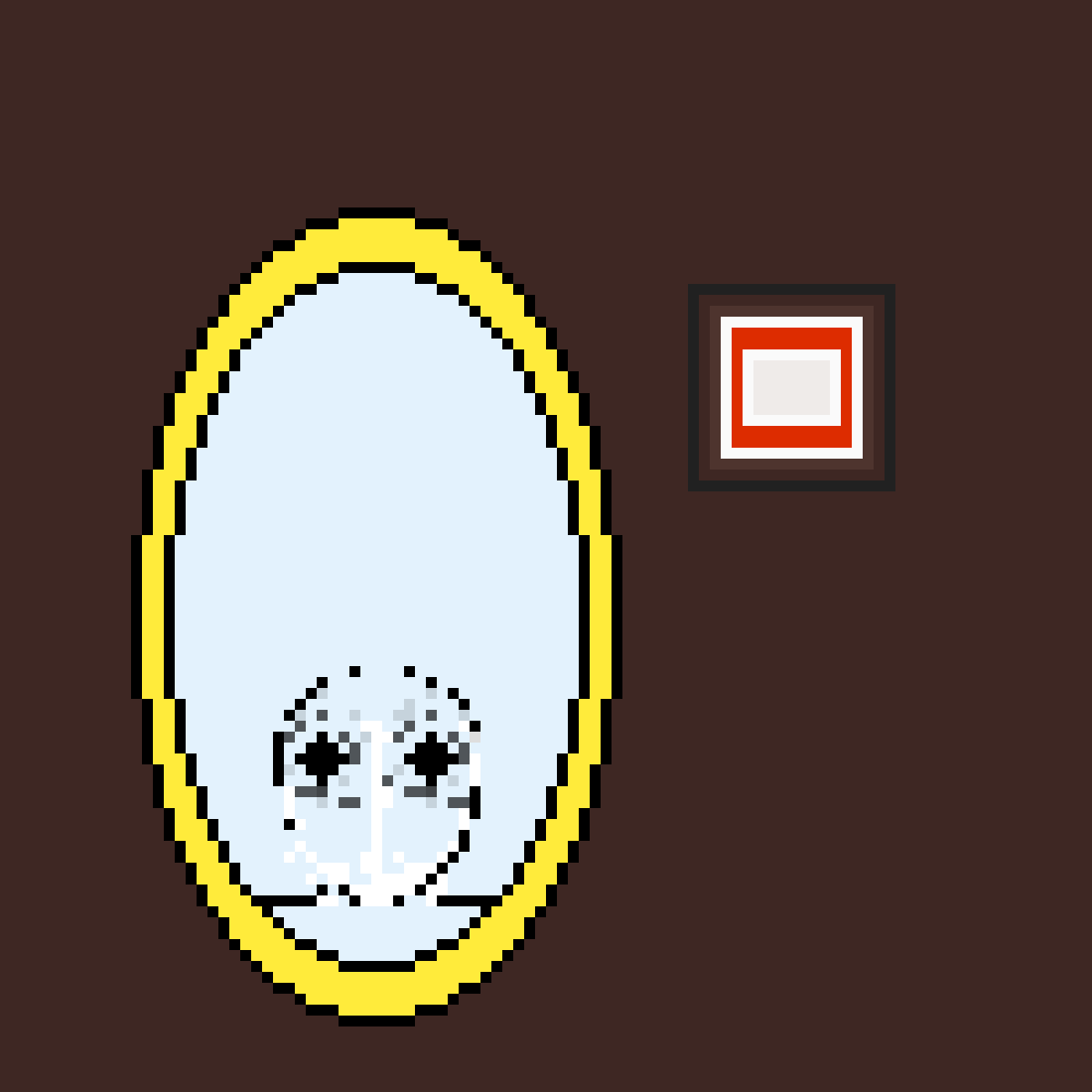 Pixilart Mirror Man by skedt