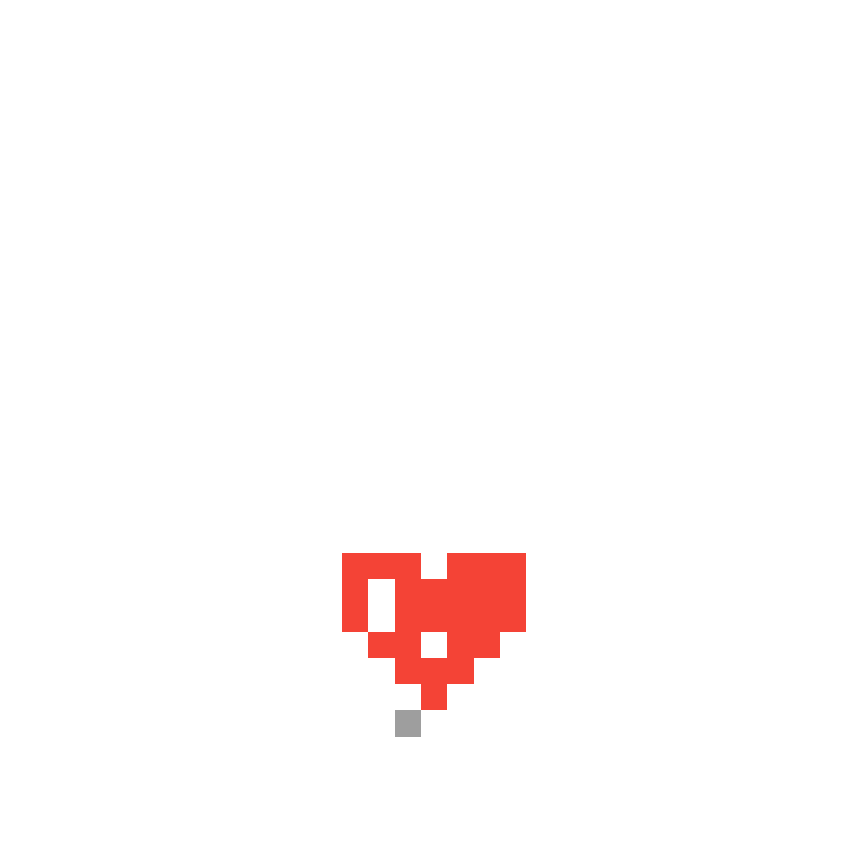 Pixilart Pixel Art Coeur By Anonymous