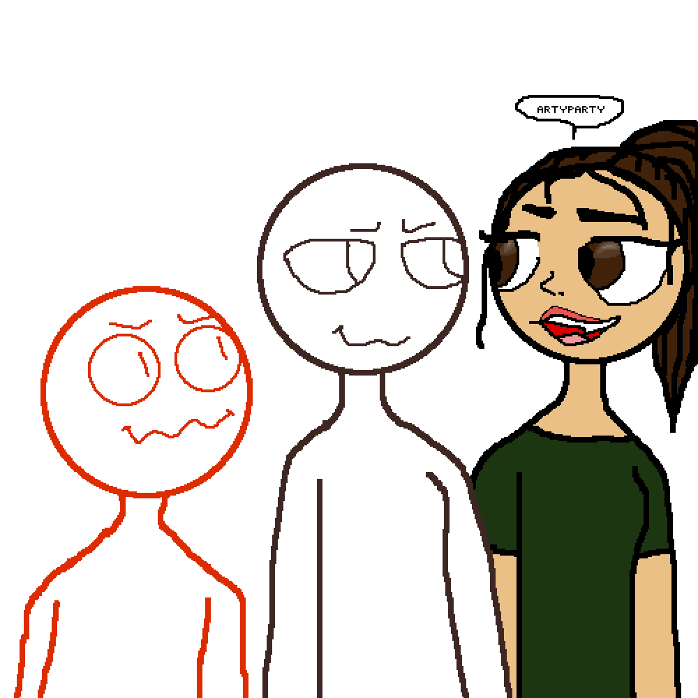 Pixilart Im Bored By Arty Party