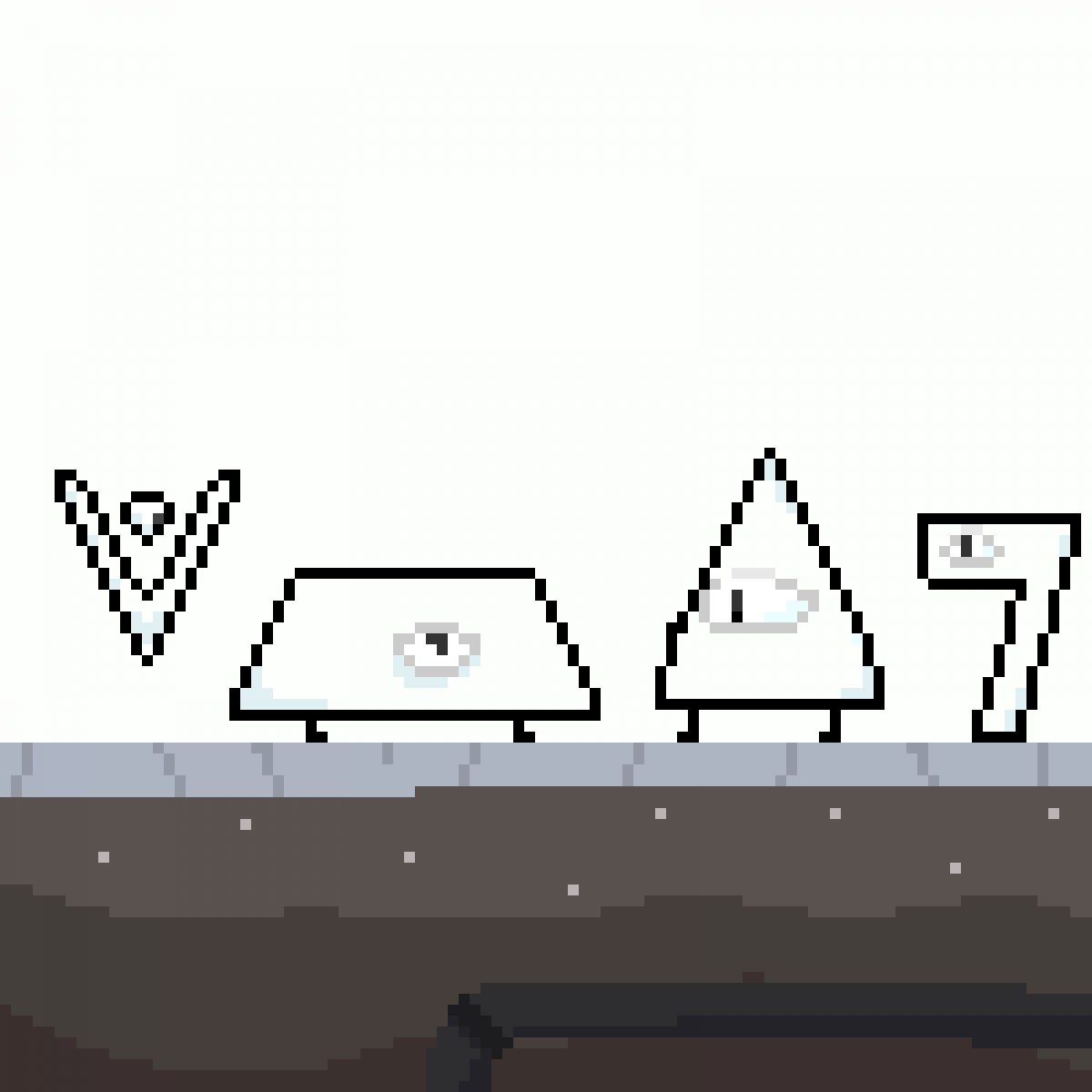 main-image-V, Trapezoid, Triangle, 7  by PixelBird 