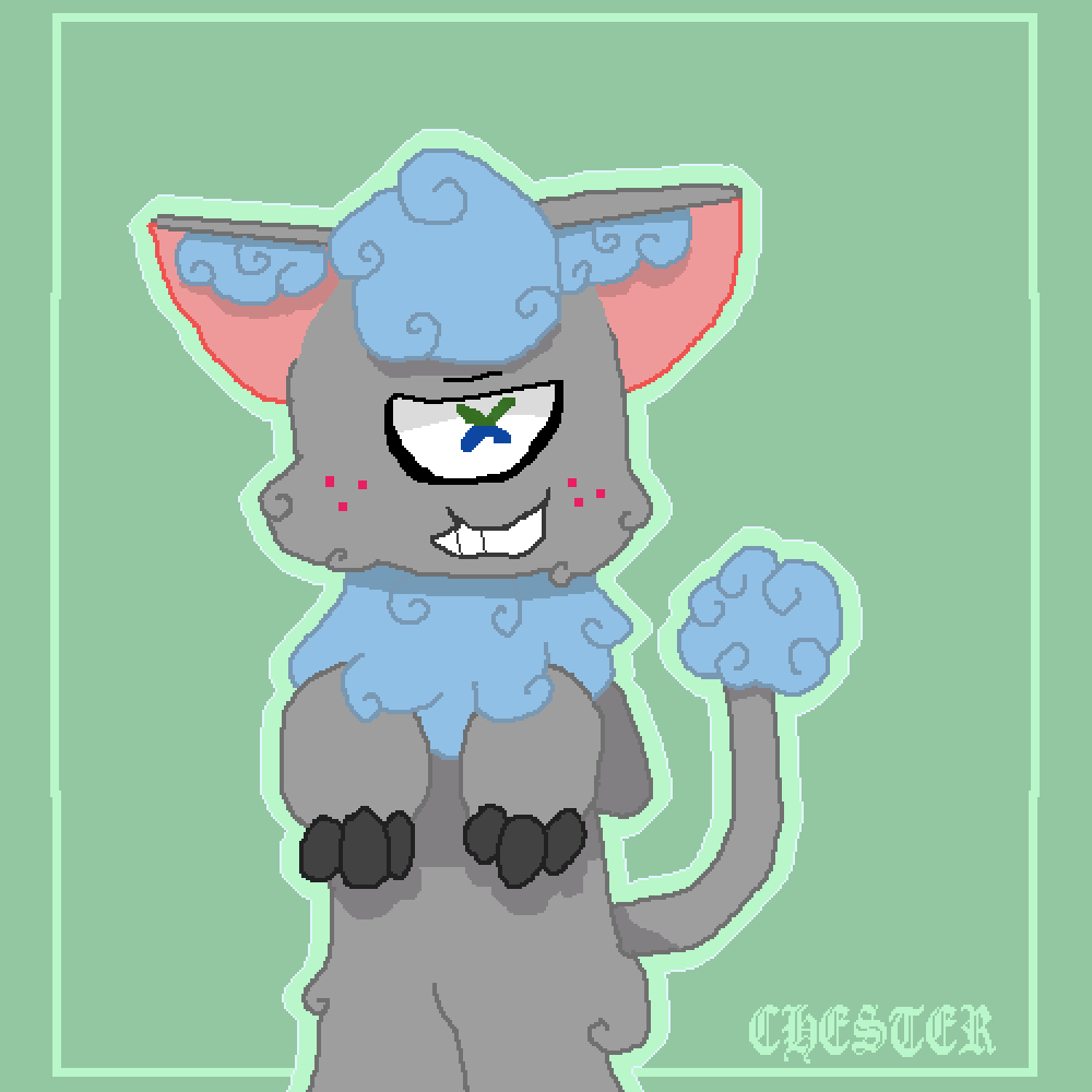 Pixilart - Chester the Cat by TenderHeart676