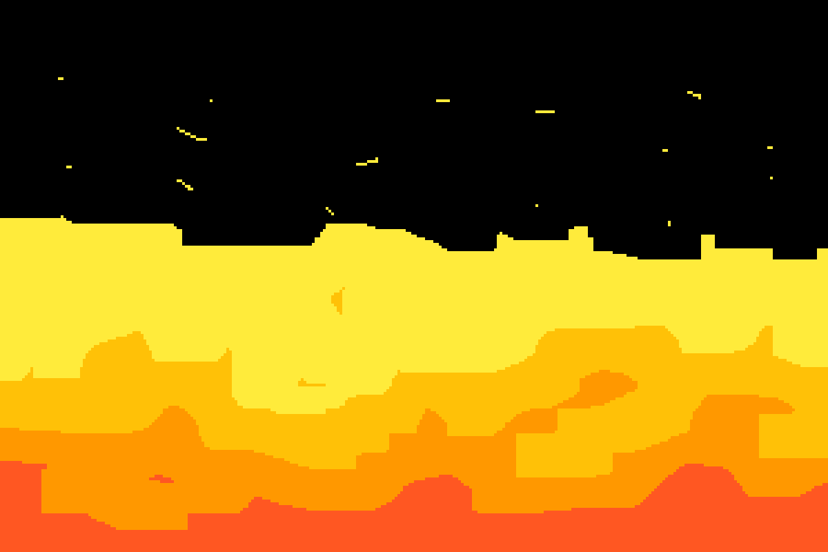 Lava Pixel Art Gif
