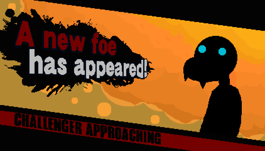 a challenger has appeared a challenger has appeared