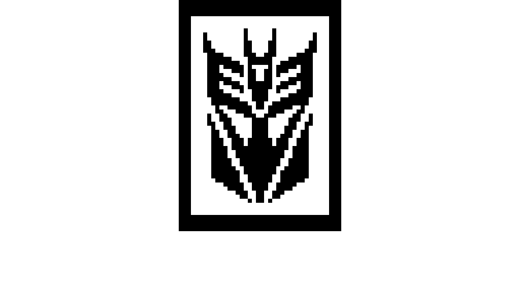 pixilart decepticon icon by