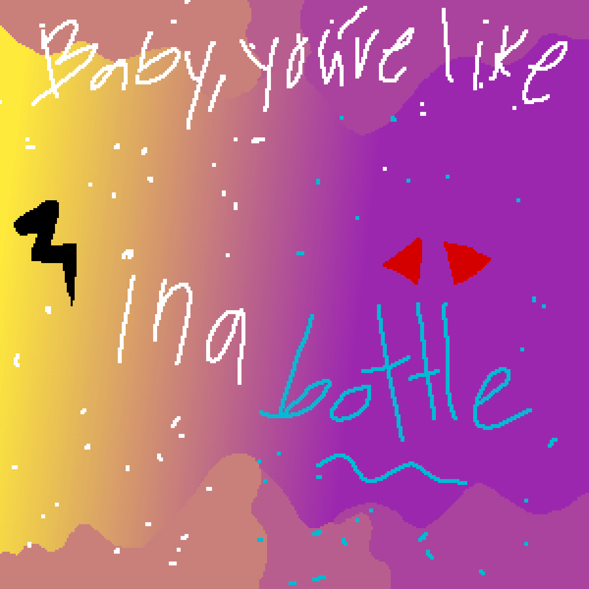 Pixilart Lightning in a Bottle by BenjiLawman