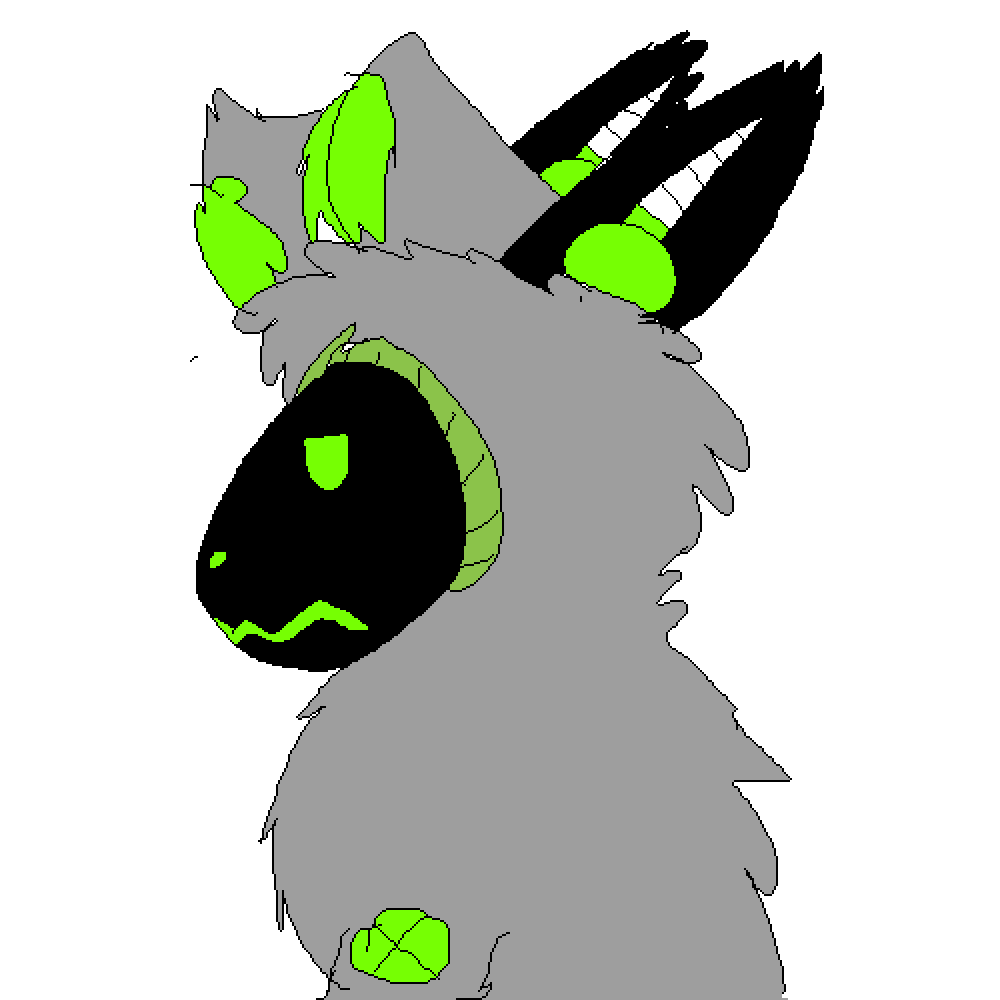 Pixilart - Cooper the protogen by dogwantwaffles