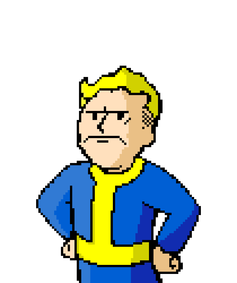 Pixilart - Pip boy by space-cat01
