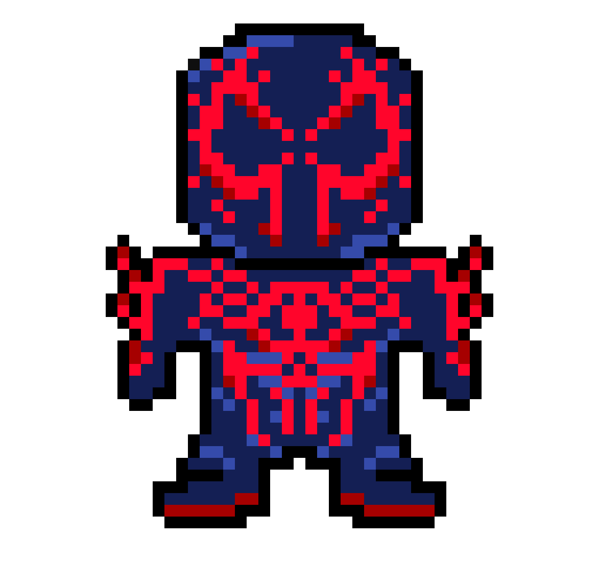 Pixilart - spider man 2099 by garrett5