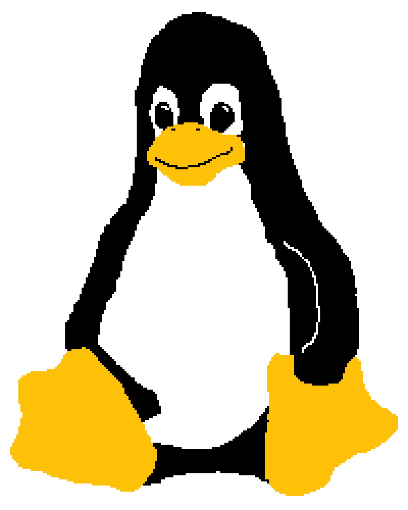 Pixilart - Tux the Linux Penguin by NegativeMatter