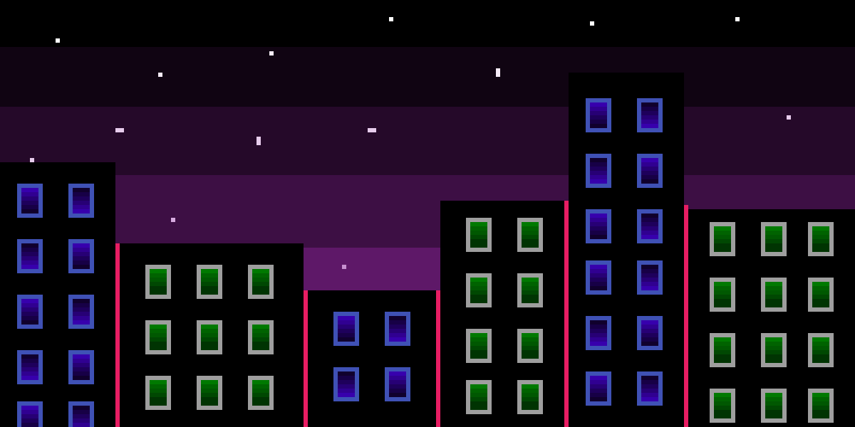Pixilart Synth City Gif by PixelLord12