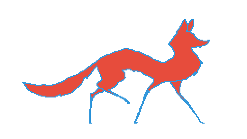 Pixilart Walking Fox by AniBae