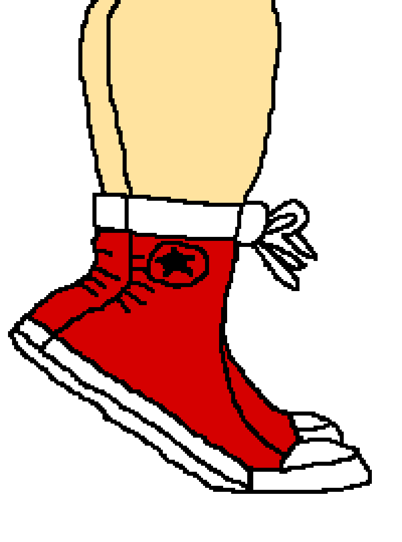 Pixilart - Converse Shoes by GRYFFINCLAWKID