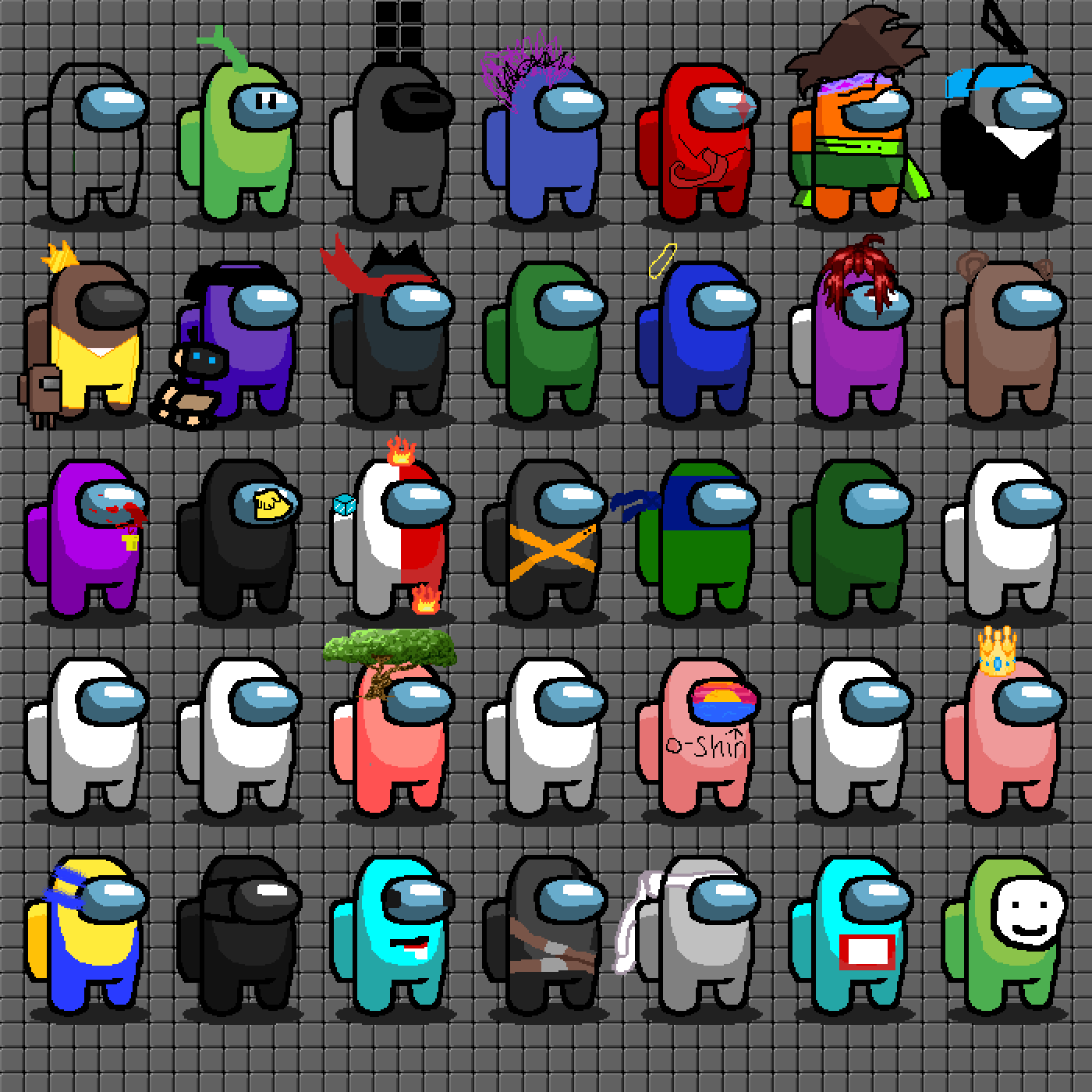 Among Us group by drawergod21 Pixilart