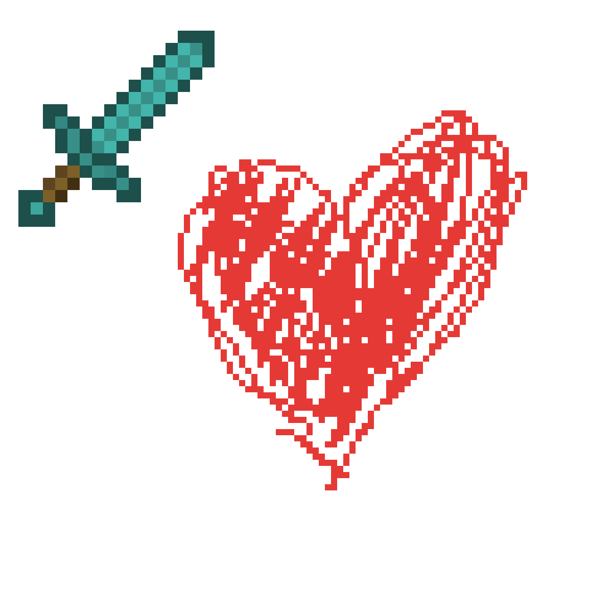 pixilart-mincraft-heart-by-sunflowerbuds