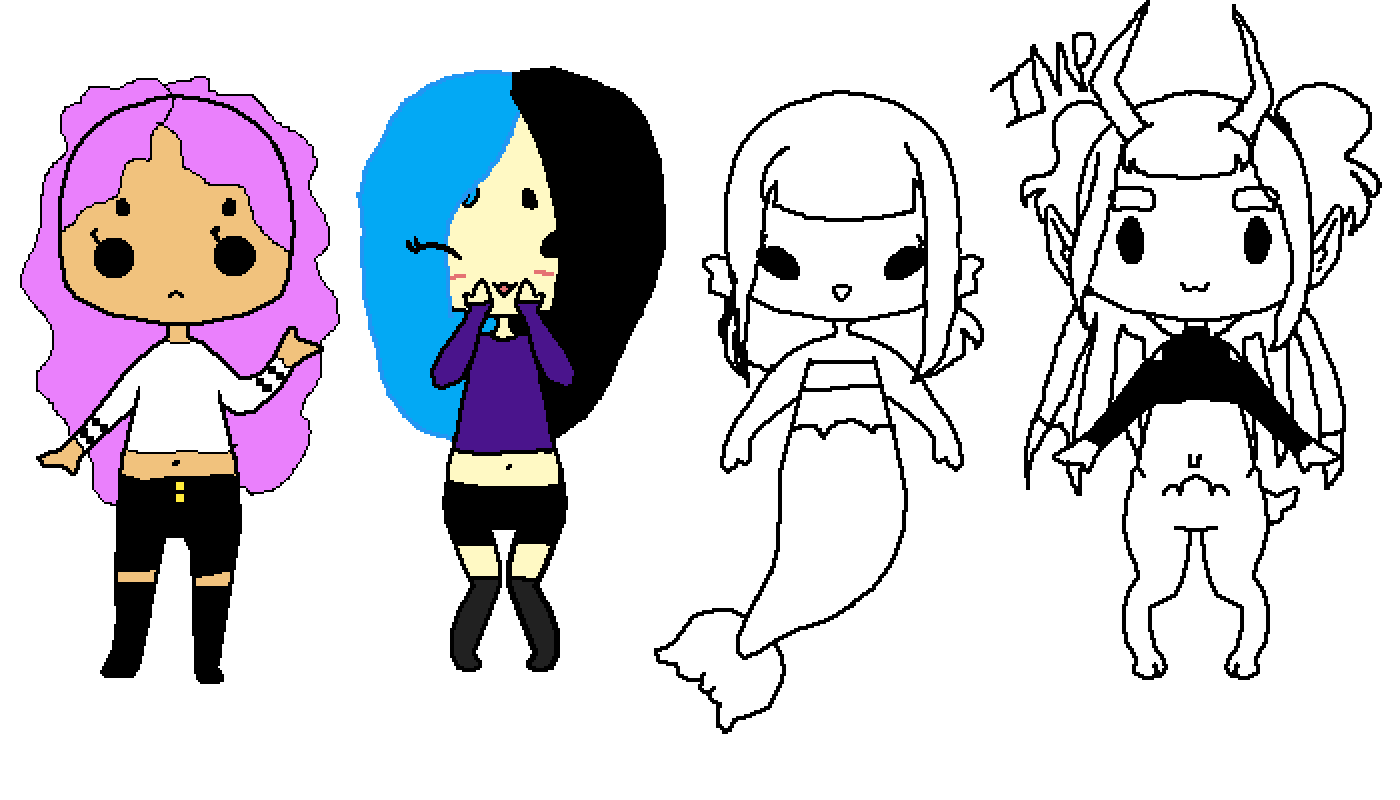 Pixilart - cute by JanelleR40