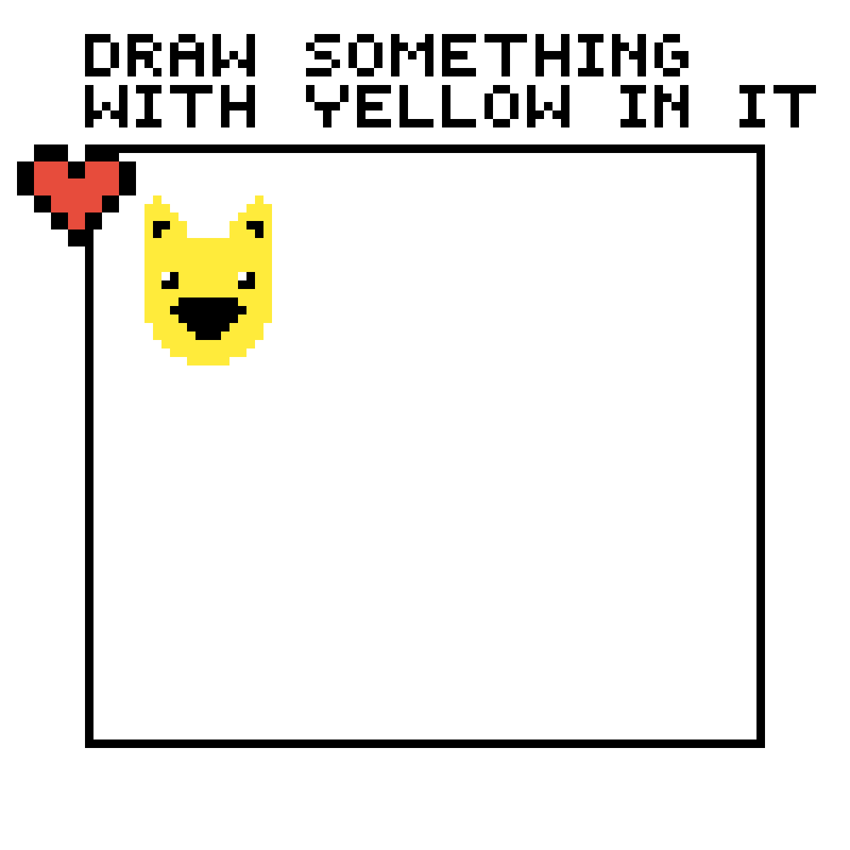 Pixilart Draw something yellow by GampasOldWing