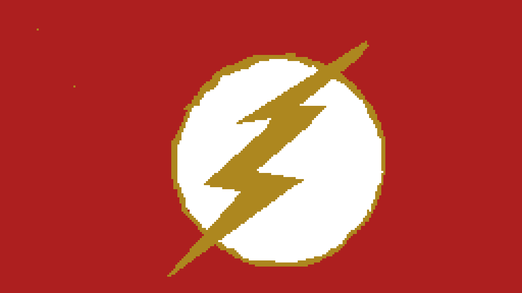 Pixilart Flash symbol by Anonymous