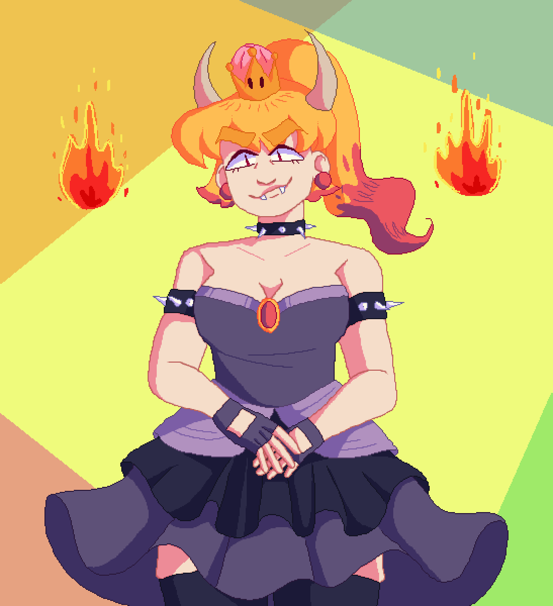 Pixilart - Bowsette by spicyturbines