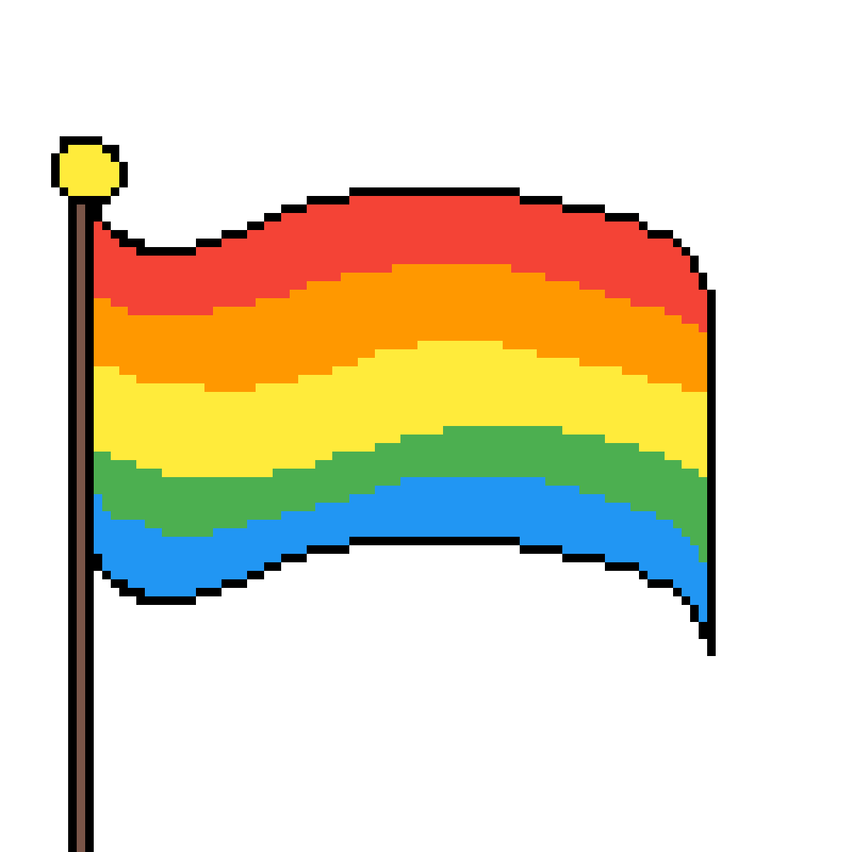 Pixilart gay flag by PokiDraggo