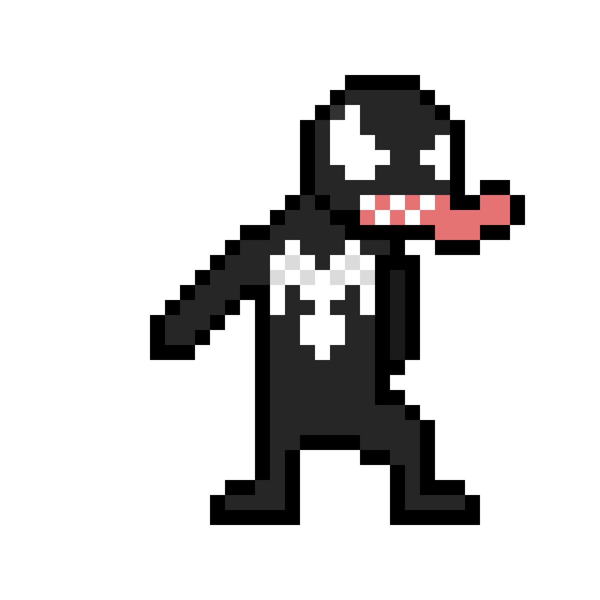 Pixilart - venom by Sem-pando