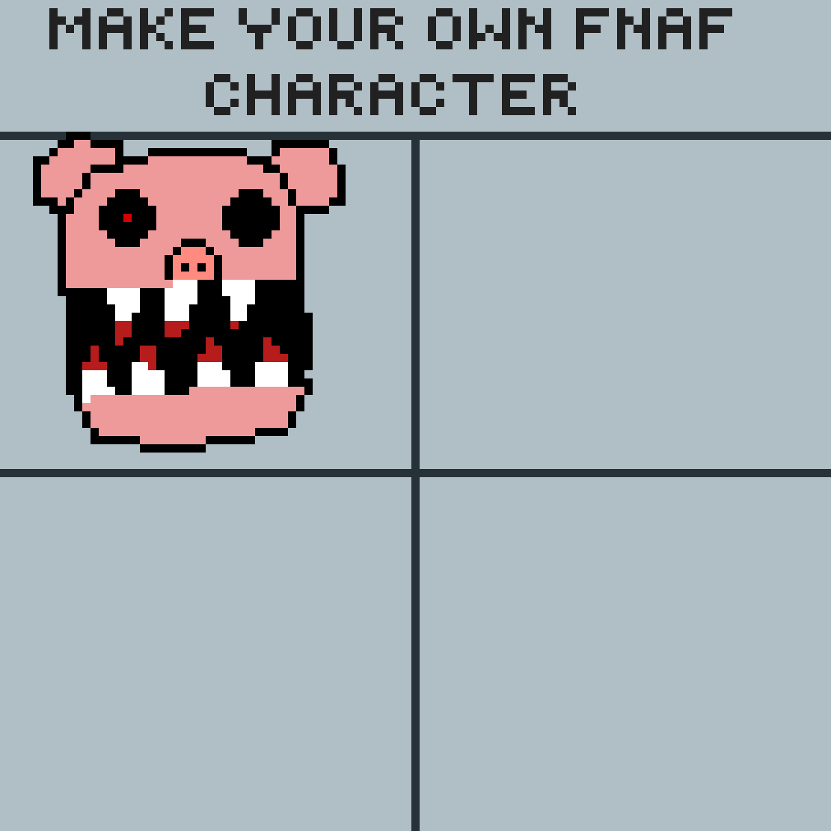Editing make your own fnaf robot - Free online pixel art drawing tool -  Pixilart