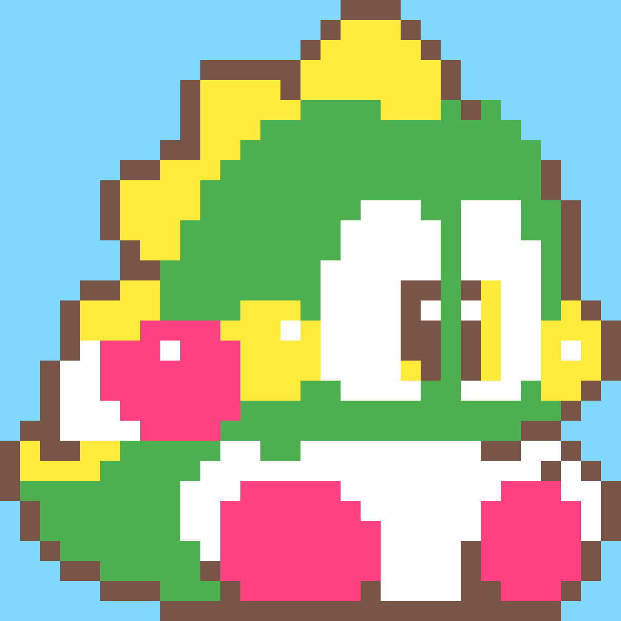 Pixilart Bubble Bobble Pixel Art by Mfox8206GameArt