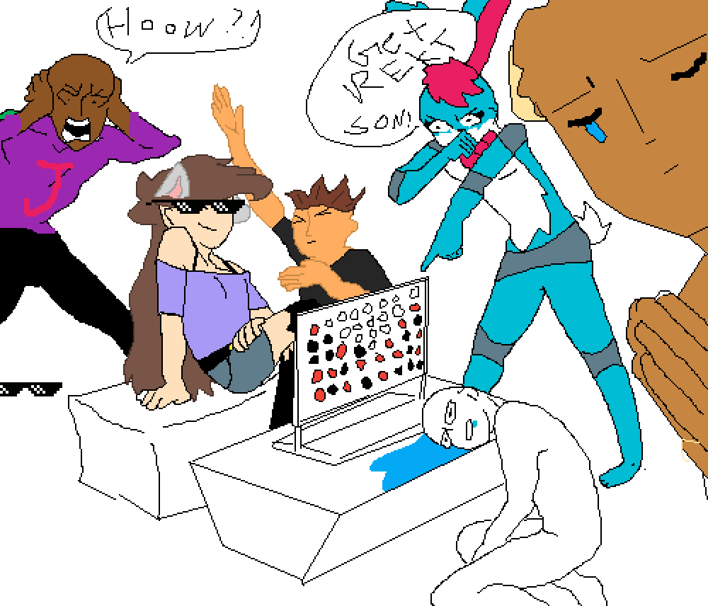 Editing Dang... She good Free online pixel art drawing tool Pixilart