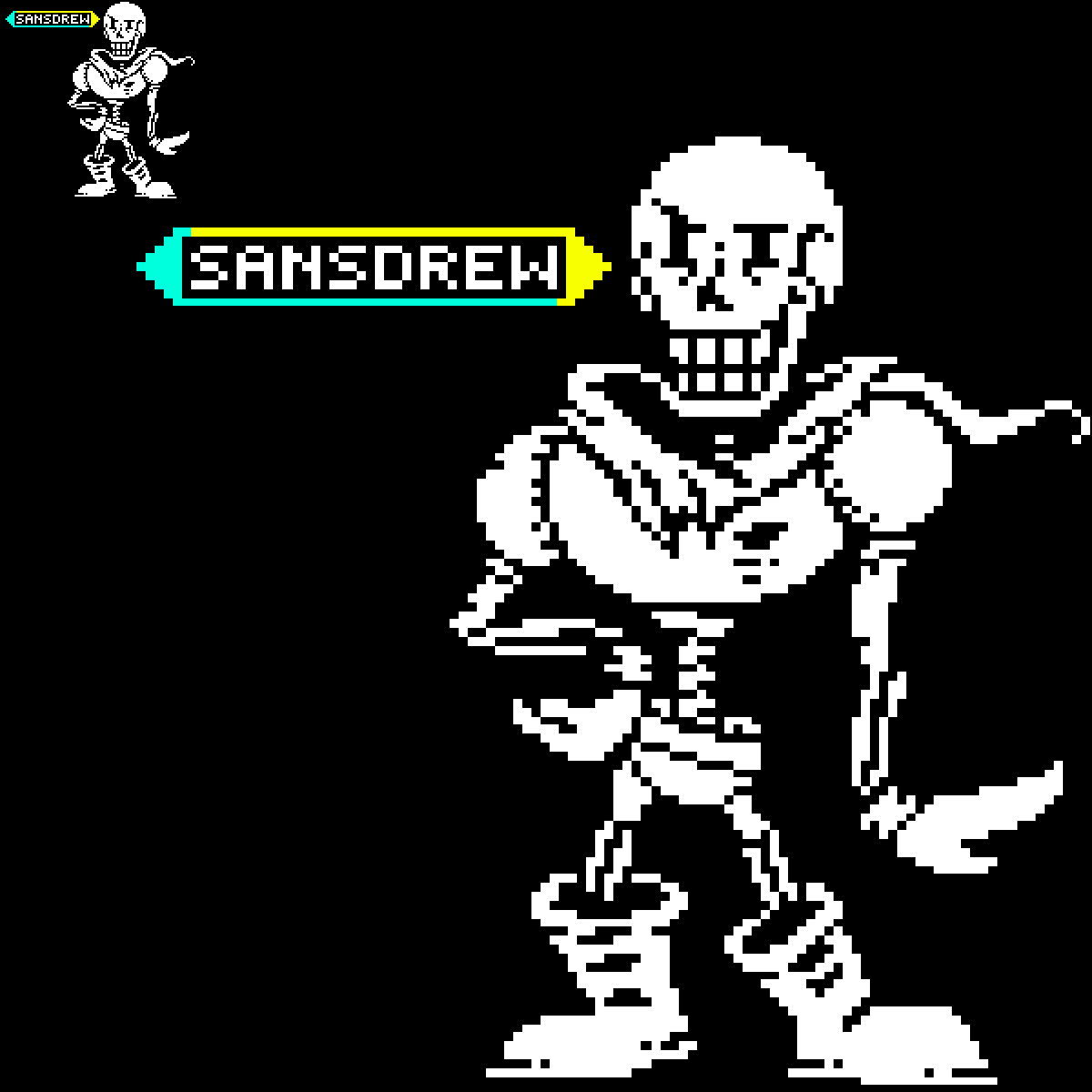 pixilart updated papyrus sprite by sansdrew pixilart updated papyrus sprite by
