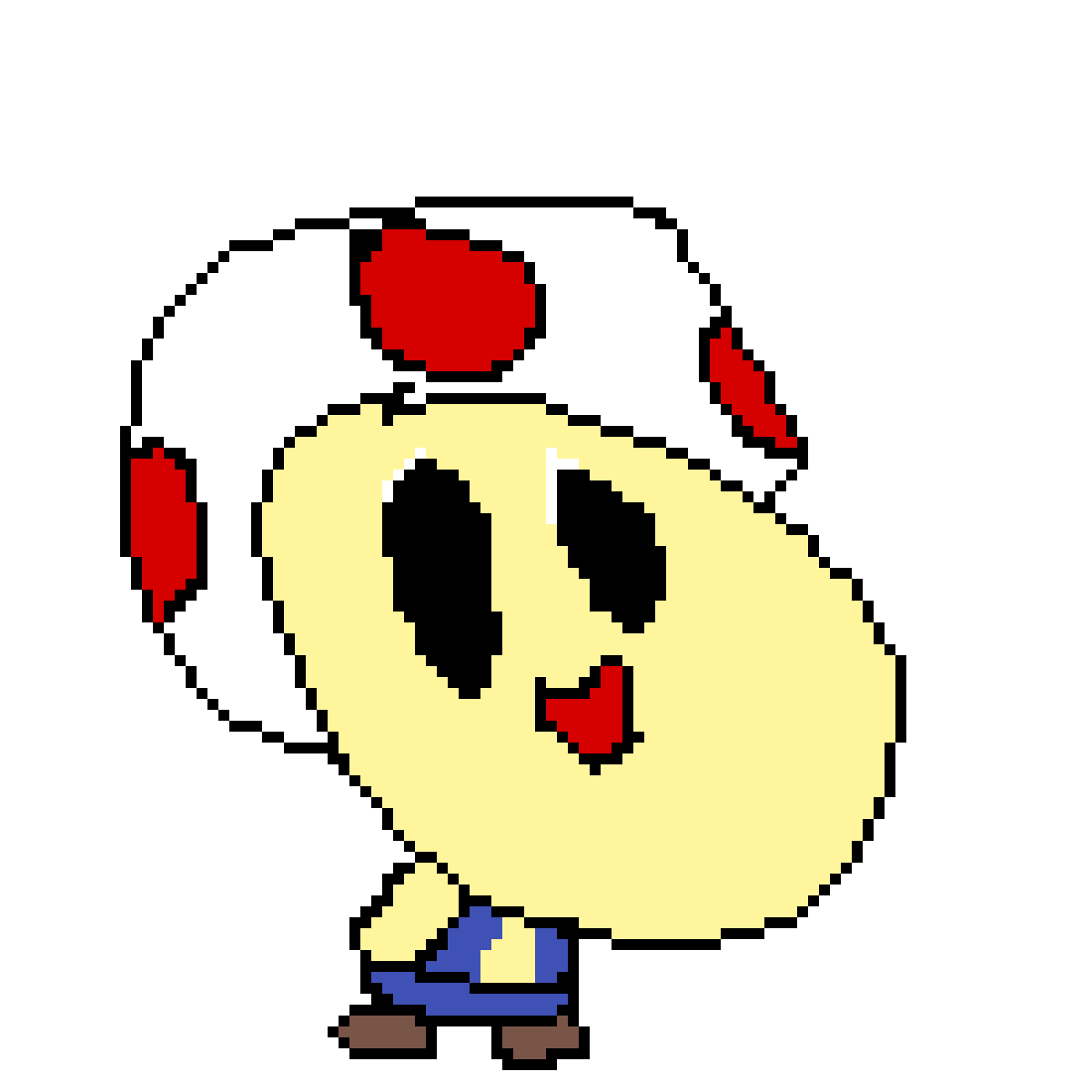 Pixilart Cursed Toad By MrBowser Pixilart Cursed Toad By MrBowser