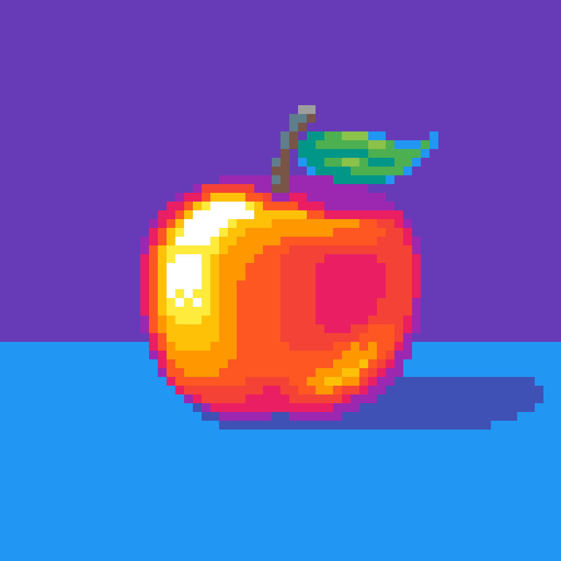 An Apple a Day by PixelPusher