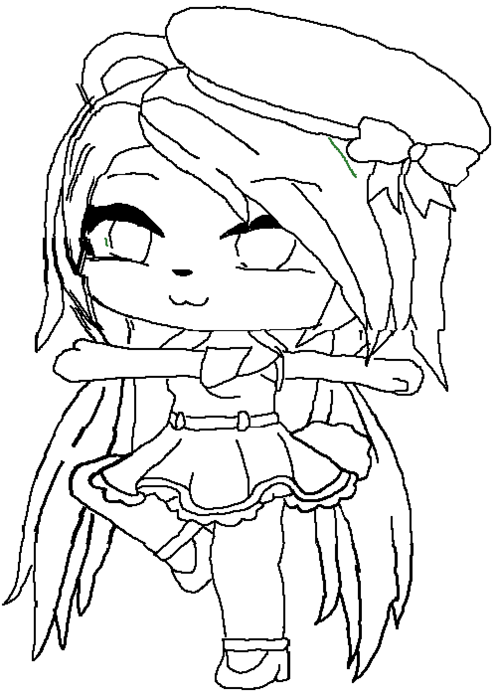 Pixilart Gacha Girl Base 23 By Lion King