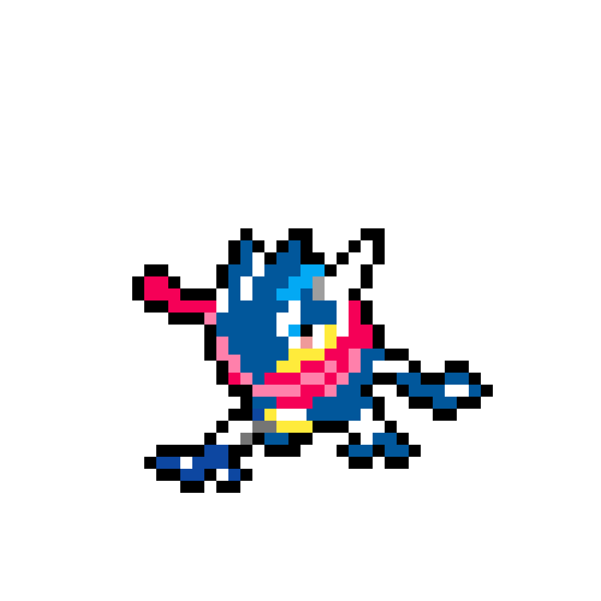 Editing Pixel Greninja Free Online Pixel Art Drawing Tool Pixilart