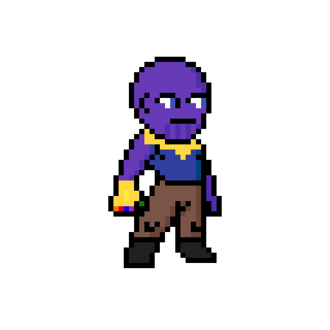 Editing thanos - Free online pixel art drawing tool - Pixilart