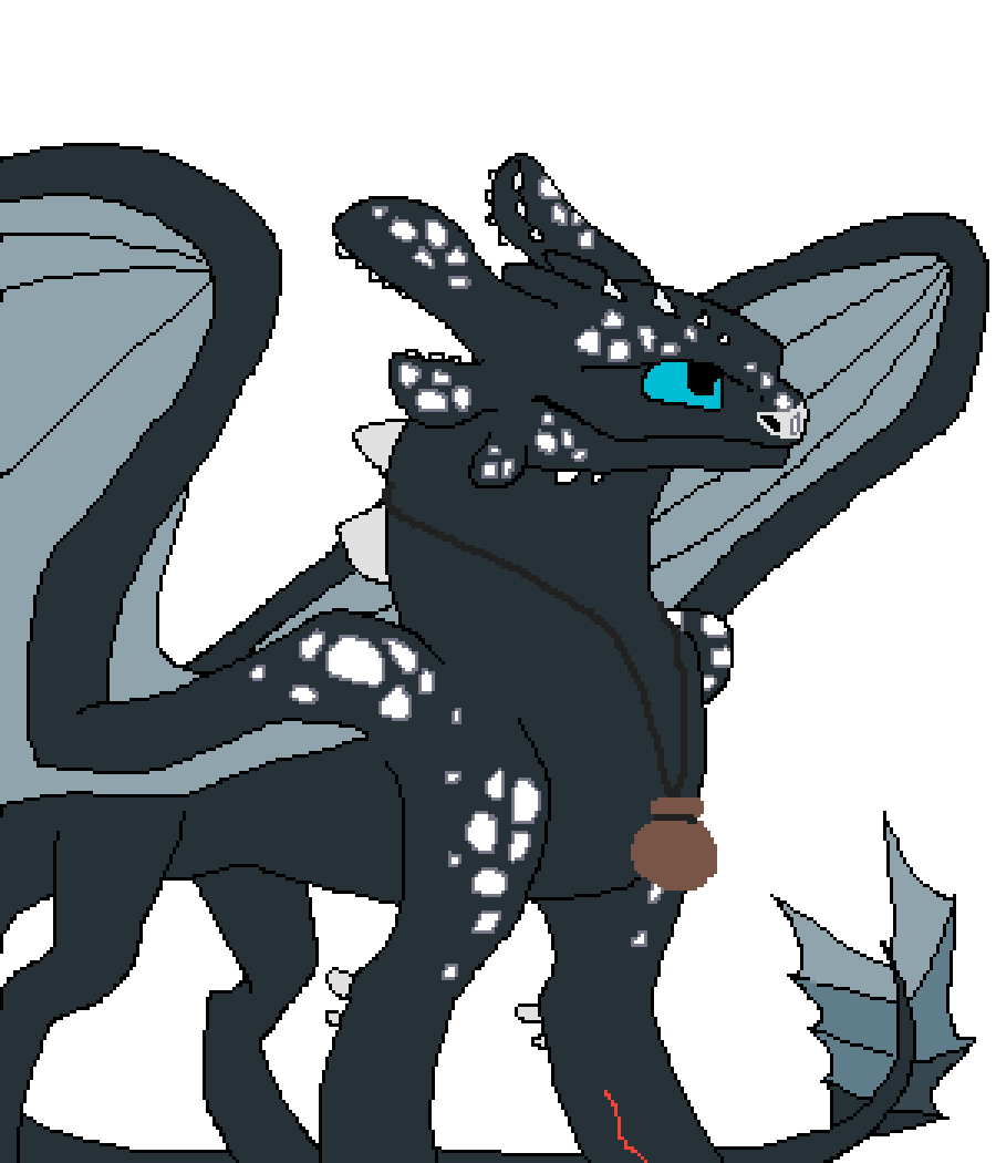 Pixilart My NightLight OC by SeaDragon