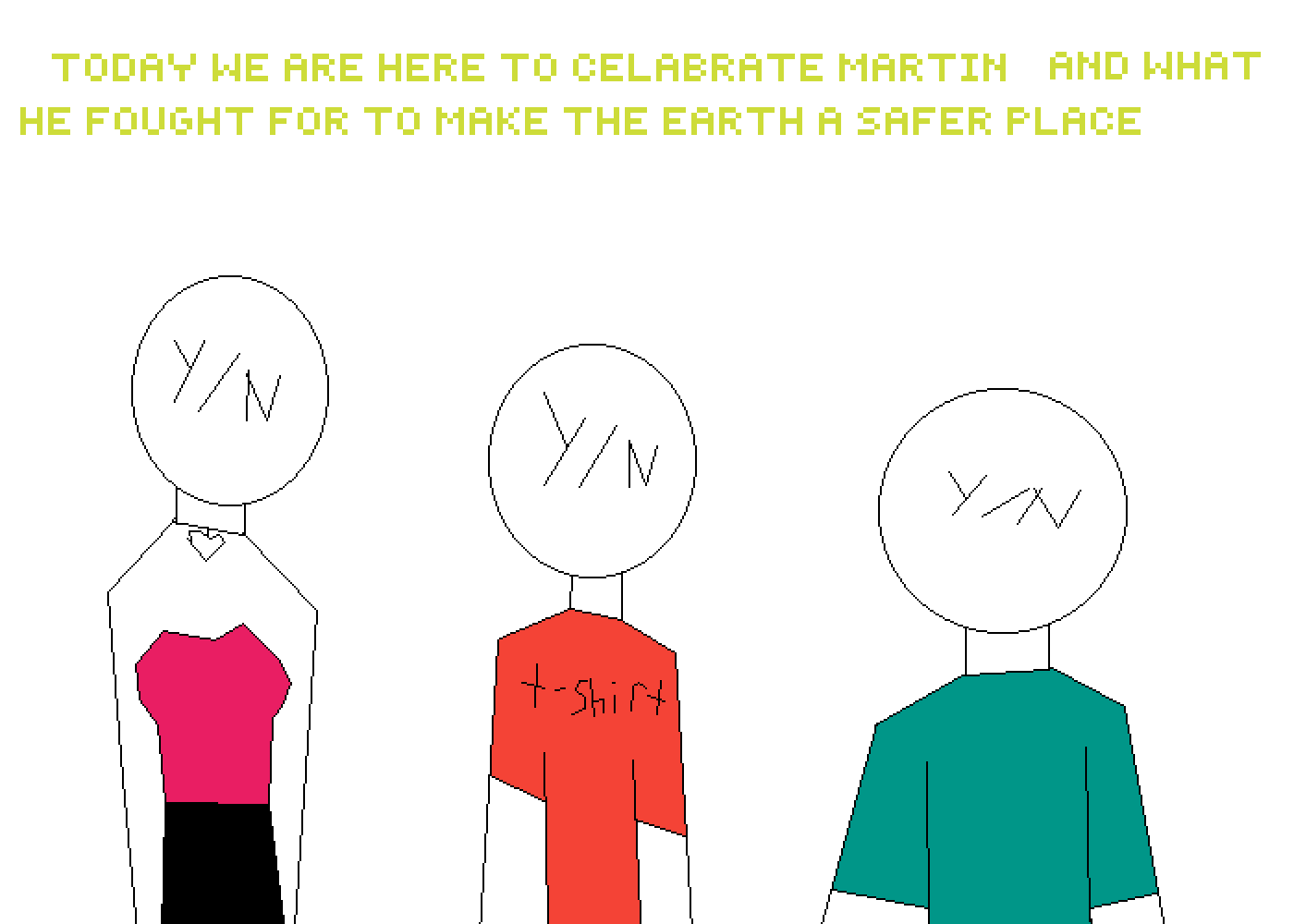 Pixilart Happy martin Luther Kings by TheYashidoChan