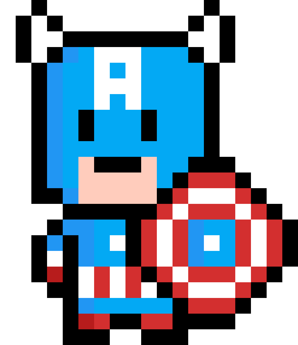 Pixilart Captain America GIF By TycoonGamer