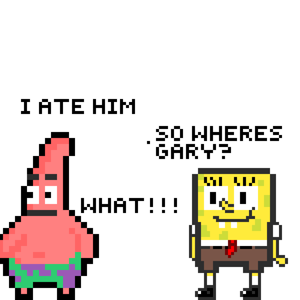 Pixilart - gary by Kruz09
