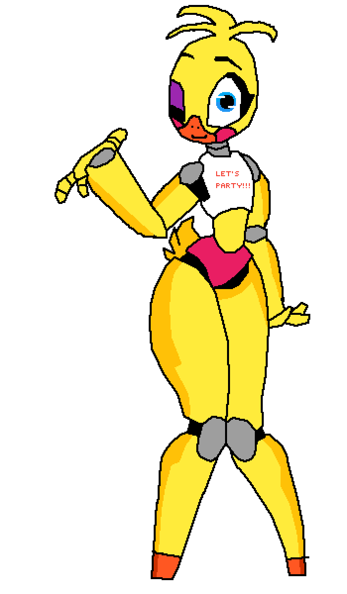 Pixilart - Toy Chica by FurryBiscut