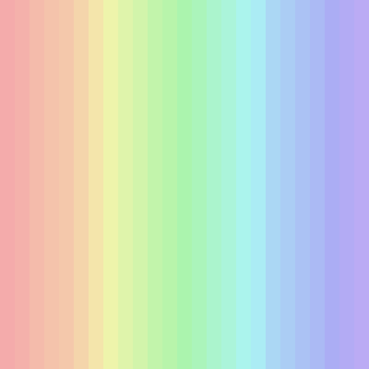 Pastel Rainbow Palette - Pixilart